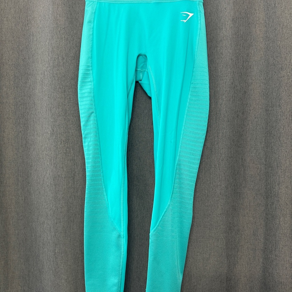 Women’s small gymshark teal leggings